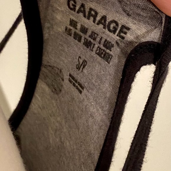 GARAGE Grey and Black Camo Tank top - Picture 3 of 3